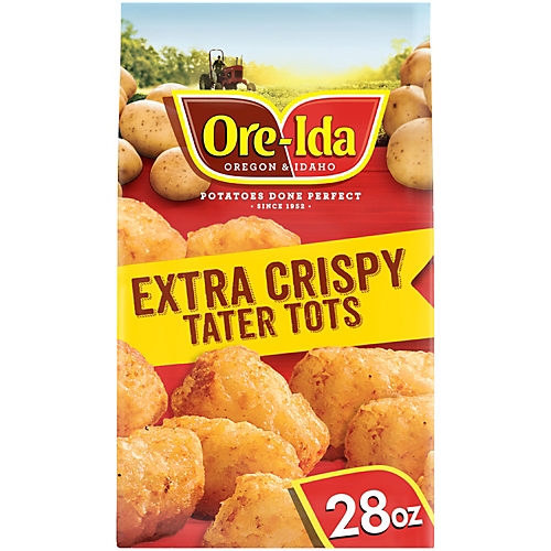 Ore-Ida Extra Crispy Fast Food French Fries Fried Frozen Potatoes Value  Size, 4 lb Bag, Potatoes