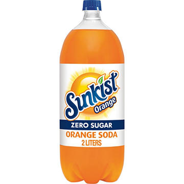 Sunkist Zero Sugar Orange Soda