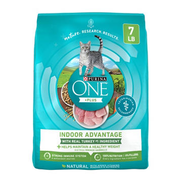 Purina ONE Natural Low Fat Weight Control Indoor Dry Cat Food +Plus Indoor Advantage