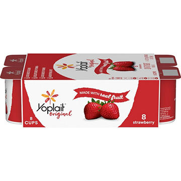 Yoplait Original Low-Fat Strawberry Yogurt