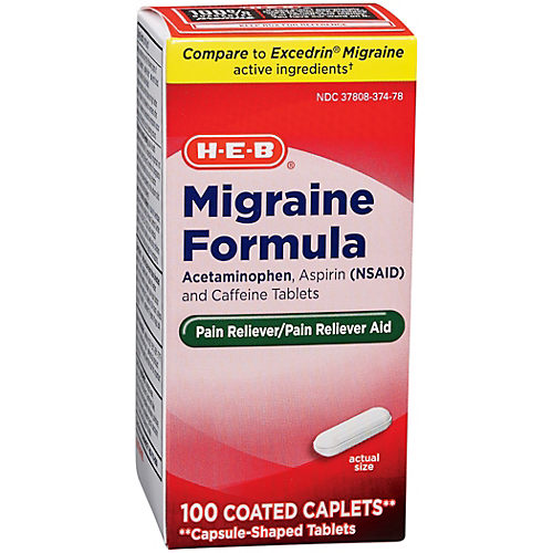 Excedrin Migraine Migraine Headache Relief Caplets, 200 ct - Kroger