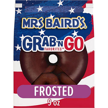 Mrs Baird's Grab 'n Go Favorites Chocolate Frosted Donuts