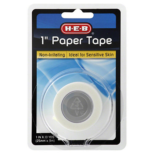 H-E-B 1 Inch Paper Tape - Shop Bandages & Gauze at H-E-B