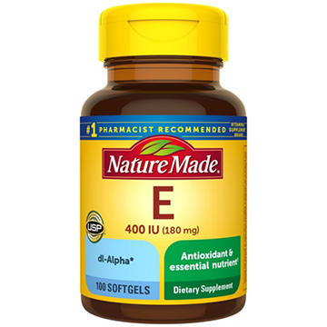 Nature Made Vitamin E 400 IU 180 mg Softgels