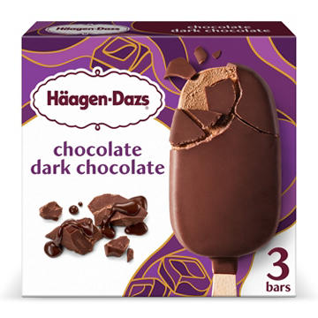 Häagen-Dazs Chocolate Dark Chocolate Ice Cream Bars