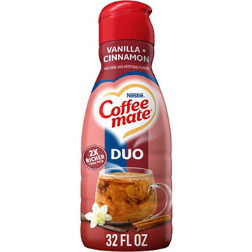 Nestle Coffee Mate Liquid Coffee Creamer - Vanilla & Cinnamon