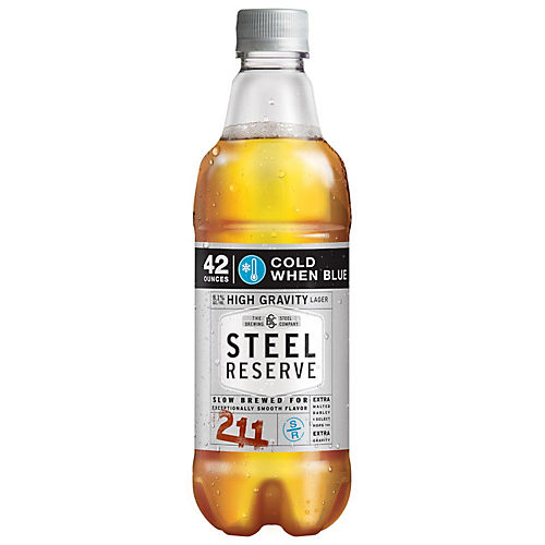 Steel Reserve 211 High Gravity Lager Beer Price & Reviews