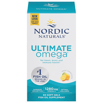 Nordic Naturals Ultimate Omega Soft Gels - 1280 mg