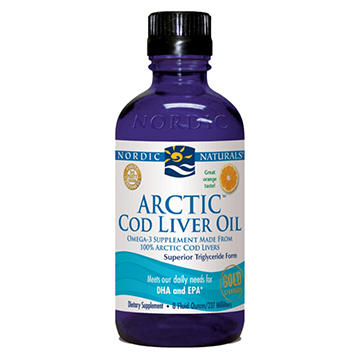 Nordic Naturals Arctic Cod Liver Oil - Orange Flavor