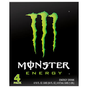 Monster Energy Green Original 4 pk Cans