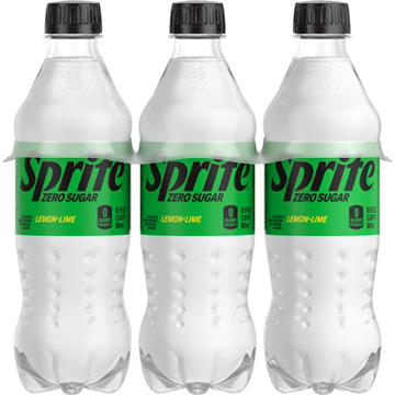 Sprite Zero Sugar Lemon Lime Diet Soda Pop Soft Drinks