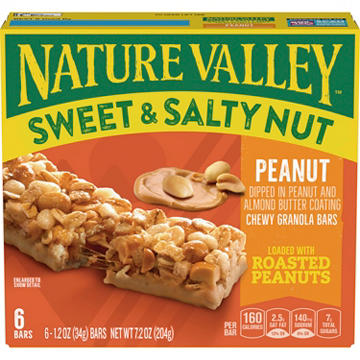 Nature Valley Sweet & Salty Nut Peanut Granola Bars