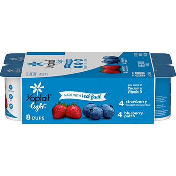 Yoplait Light Strawberry & Blueberry Patch Yogurt Variety Pack