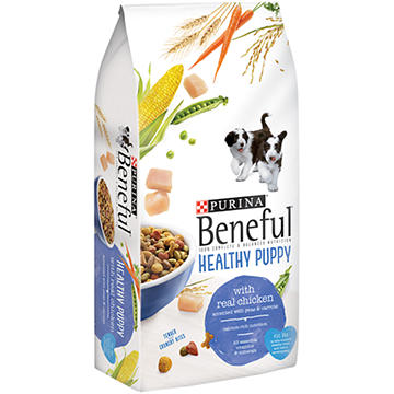 Beneful Purina Healthy Natural High Protein Puppy Food Dry Formula - Farm-Raised Chicken