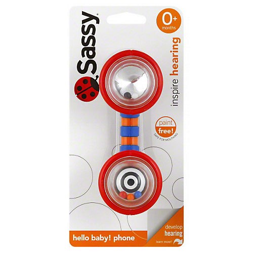 Sassy Rattle Baby Infant Phone Developmental 80027 Toy for sale online