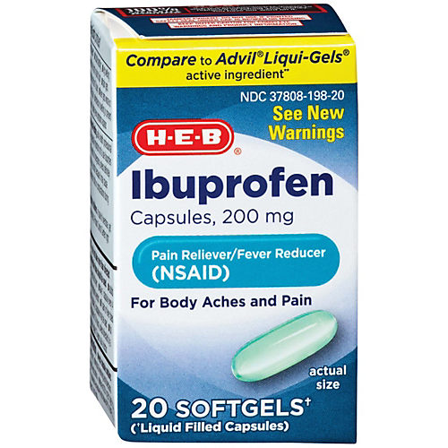 H-E-B Pain Relief Extra Strength 500 Mg Acetaminophen Caplets - Shop Pain  Relievers at H-E-B