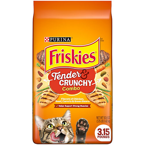 Friskies Dry Cat Food Farm Favorites With Chicken Shop Food at