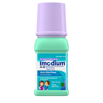 Imodium A-D Liquid Anti-Diarrheal Medicine for Kids - Mint