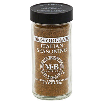 Morton & Bassett 100% Organic Italian Seasoning