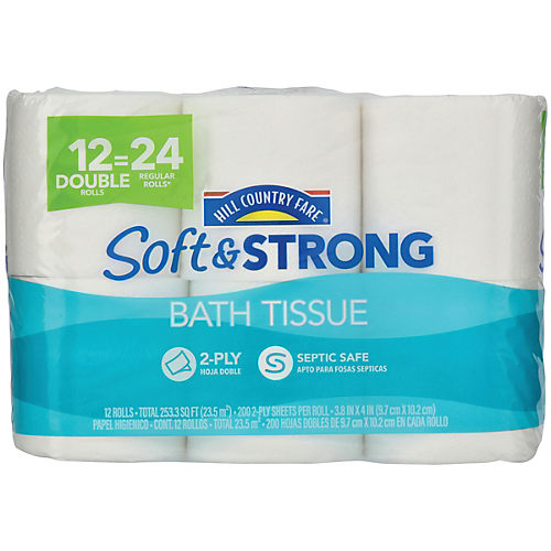  Angel Soft® Toilet Paper, 8 Mega Rolls = 32 Regular Rolls, 2-Ply  Bath Tissue, 320 Sheets per Roll, 8 Count, White : Health & Household
