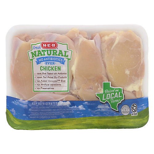 H-E-B Natural Whole Chicken
