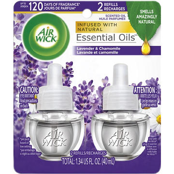 Air Wick Scented Oil Refill, Plug In Air Freshener, Lavender