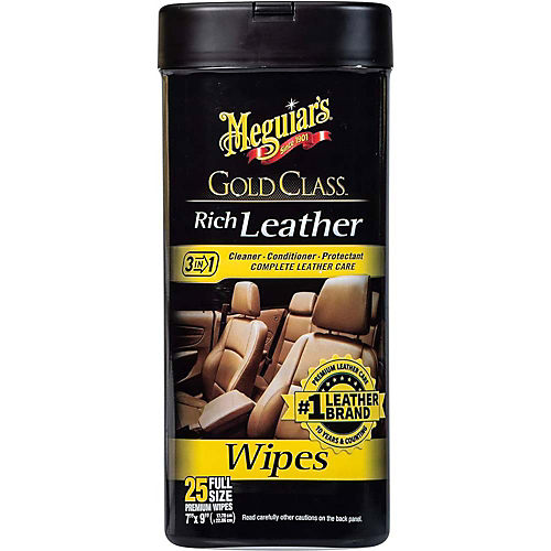 Meguiar's Gold Class Rich Leather Cleaner & Conditioner Wipes - Shop  Automotive Cleaners at H-E-B