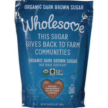 Wholesome Organic Dark Brown Sugar