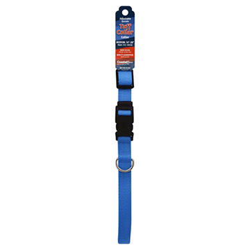 Coastal Pet Products Tuff Blue Lagoon 3/4 Inch Adjustable Nylon Collar