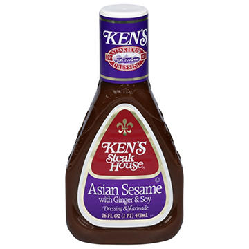 Ken's Steak House Asian Sesame with Ginger & Soy Dressing & Marinade