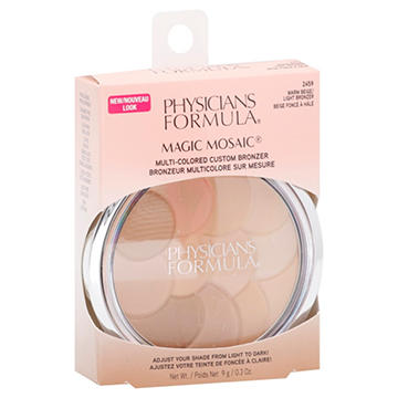 Physicians Formula Magic Mosaic Warm Beige/Light Multi-Colored Custom Bronzer