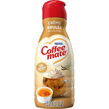 Nestle Coffee Mate Liquid Coffee Creamer - Creme Brulee