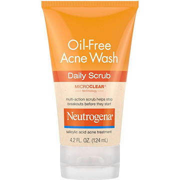 Neutrogena Oil-Free Acne Face Scrub with Salicylic Acid