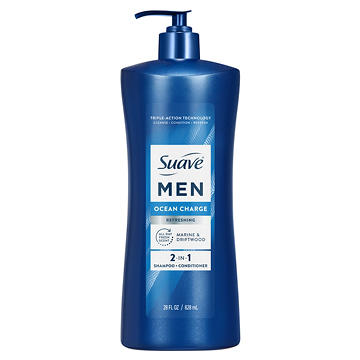 Suave Men 2-in-1 Shampoo & Conditioner - Ocean Charge