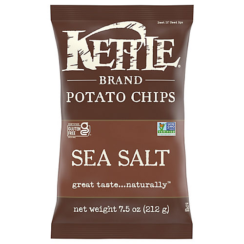 Kettle Brand Salt & Fresh Ground Pepper Krinkle Cut Potato Chips