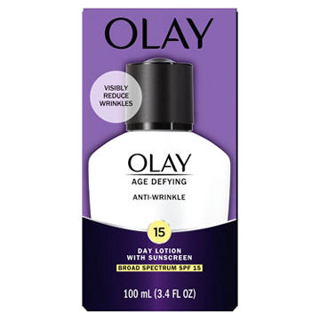 Olay Age Defying Anti-Wrinkle Day Face Lotion with Sunscreen - SPF 15