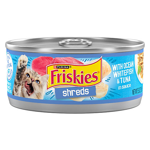 Friskies Pate Wet Cat Food Tasty Treasures With Ocean Fish Tuna