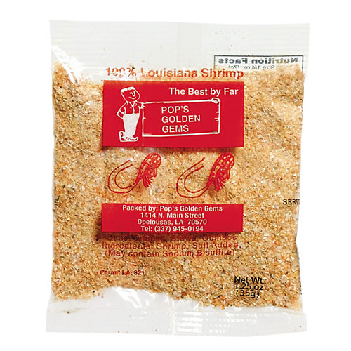 Pop's Golden Gems Louisiana Dried Shrimp Powder