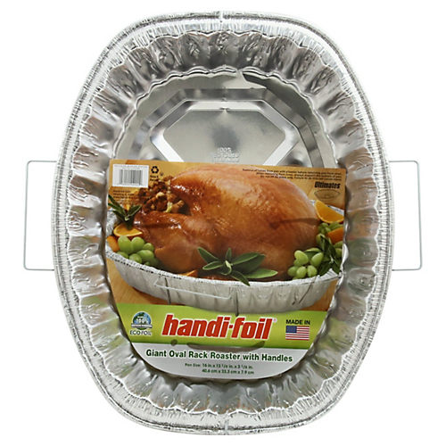 Handi-foil® Cook-n-Carry® Giant All Purpose Pan & Lid - Silver, 1 pk / 13.5  x 9.6 in - Ralphs
