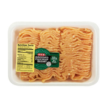 H-E-B Ground Chicken Breast, 97% Lean