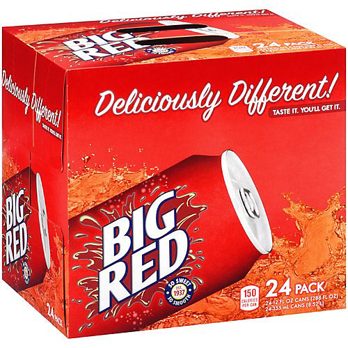 Big Red Soda 12 oz Cans