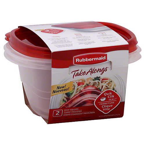 Rubbermaid TakeAlongs Deep Square 5.2 cup