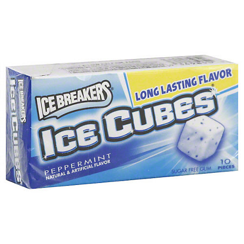 Ice Breakers Ice Cubes Sugar Free Chewing Gum - Bubble Breeze - Shop Gum &  Mints at H-E-B