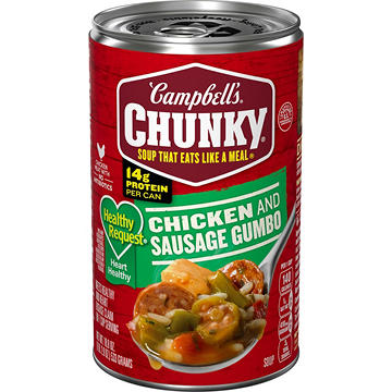 Campbell's Chunky Healthy Request Chicken & Sausage Gumbo Soup