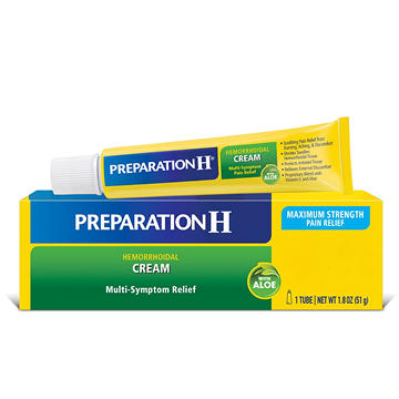Preparation H Hemorrhoid Cream with Aloe for Multi-Symptom Relief