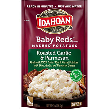 Idahoan Baby Reds Roasted Garlic and Parmesan Mashed Potatoes