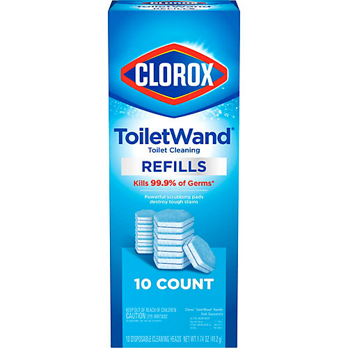 Clorox ToiletWand Toilet Cleaning Refills, Value Pack - 20 cleaning heads, 3.47 oz