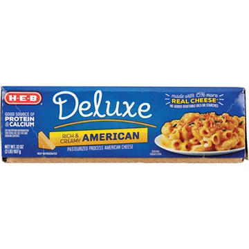 H-E-B Deluxe American Cheese