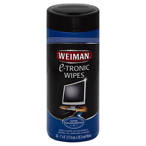 Weiman Stainless Steel Cleaning Wipes, 7 x 8, 30 wipes per