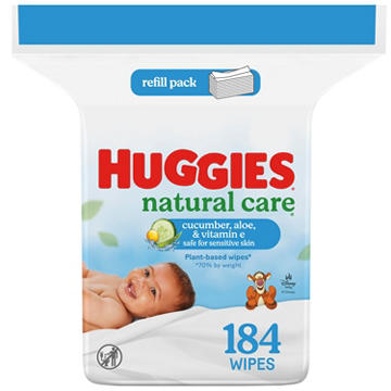 Huggies Baby Wipes - Cucumber, Aloe and Vitamin E Scented
